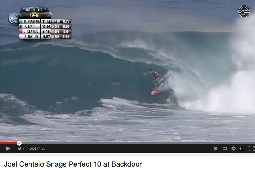 パーフェクト10!Joelがやりました!