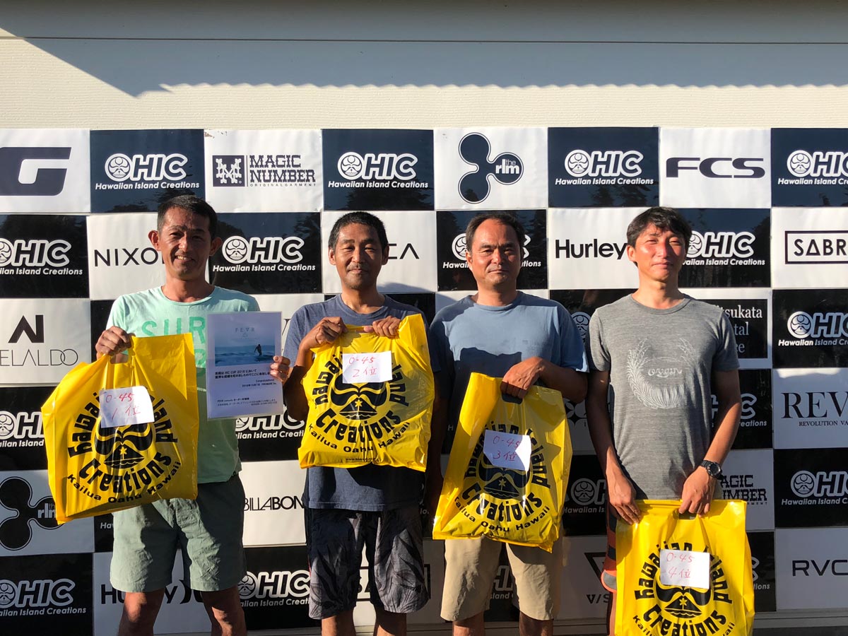 オーバー４５クラス　ファイナリスト